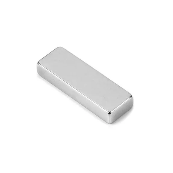 1 PARALLELEPIPEDO AL NEODIMIO MAGNETE 30x10x5 Mm Con Foro 2x - Foto 2