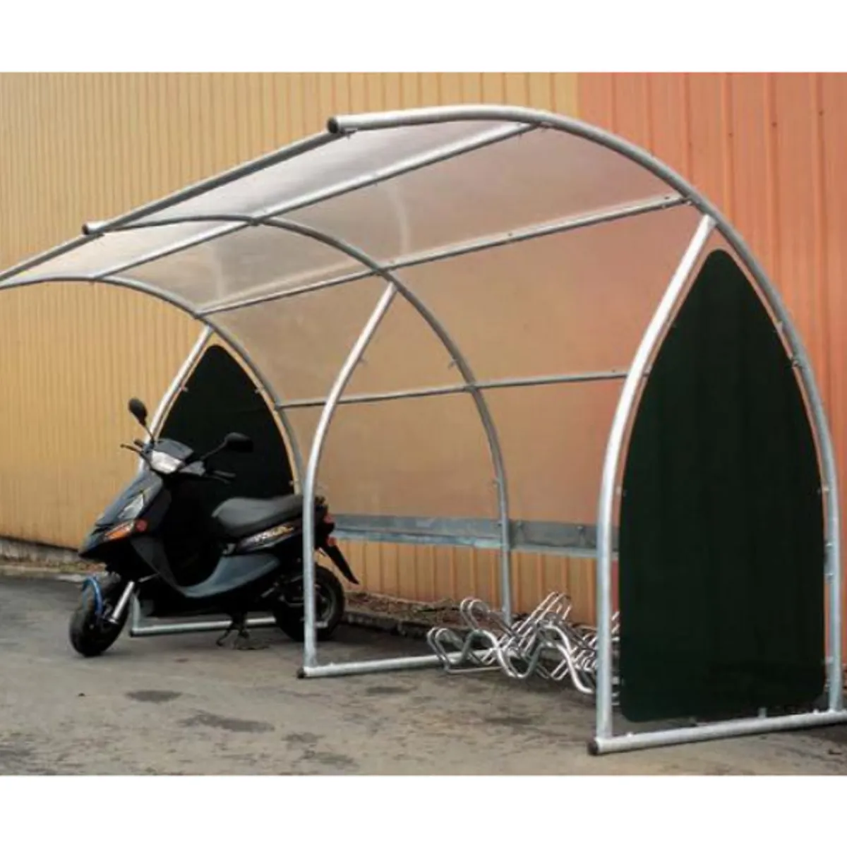 Abri cycles 6 pl. extensible LYS