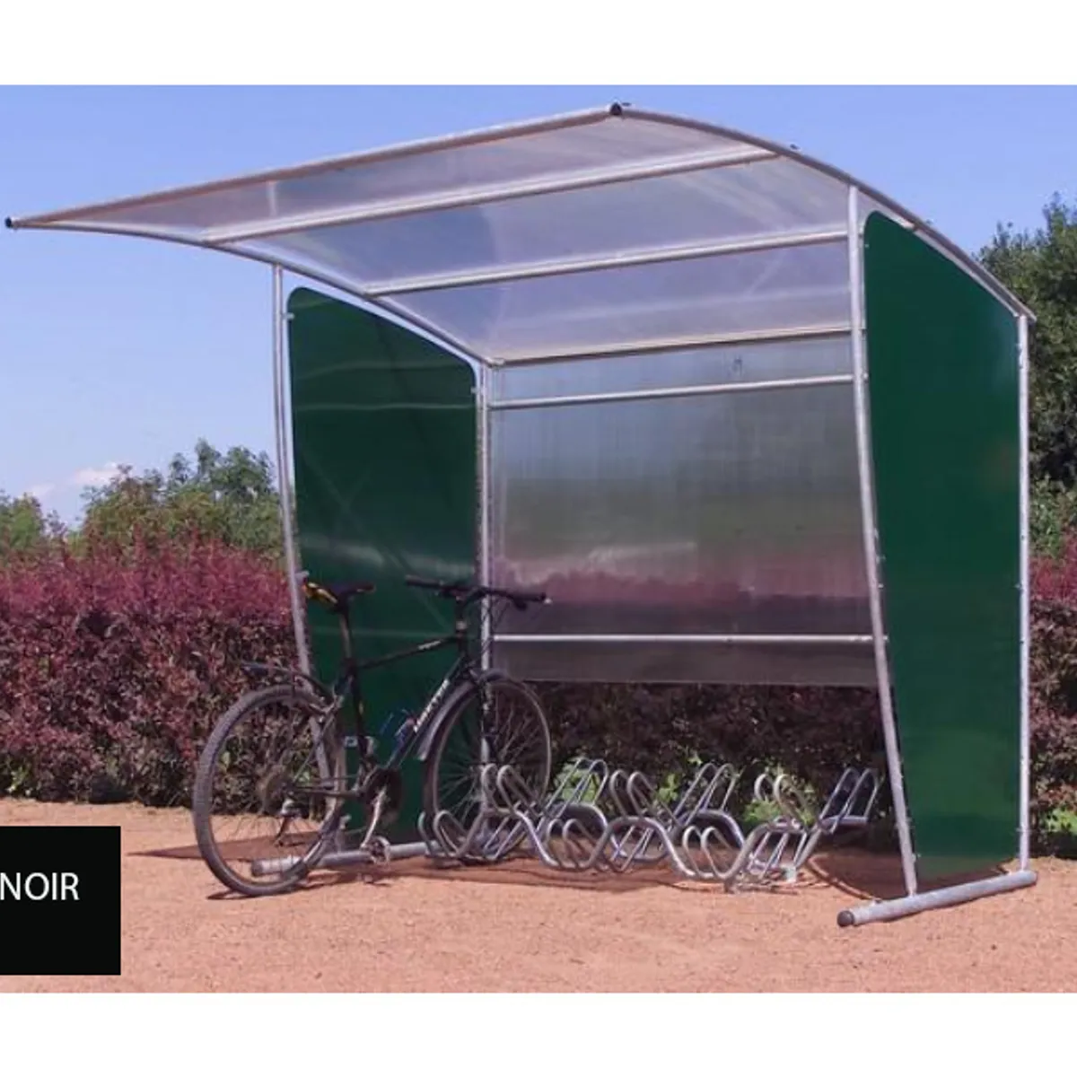 Abri vélos 6 pl extensible IRIS