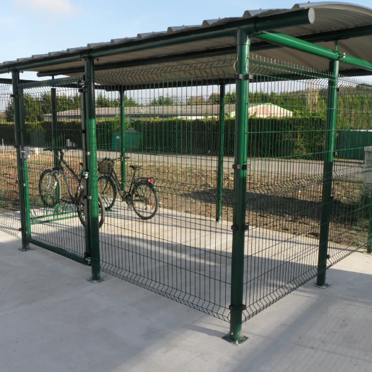 Abri Boxit Grafit - Panneaux à plis