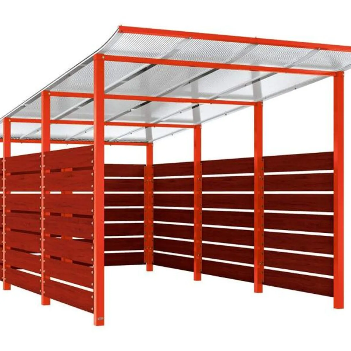 Abri conteneur MODULO - 2.5x4.8 m -