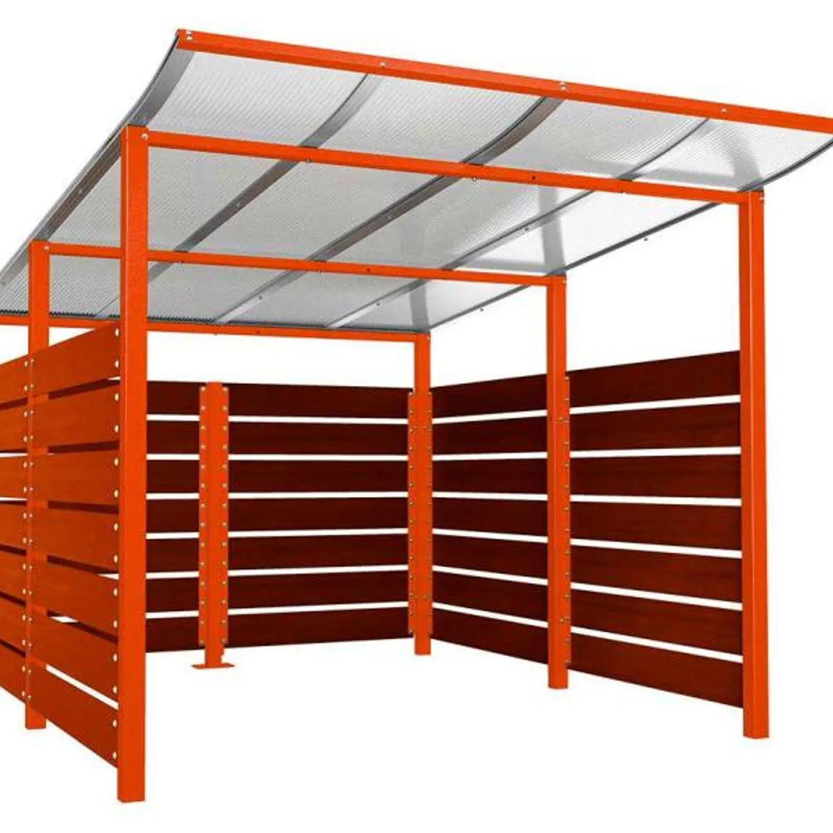 Abri conteneur MODULO - 2.5x3.4 m -