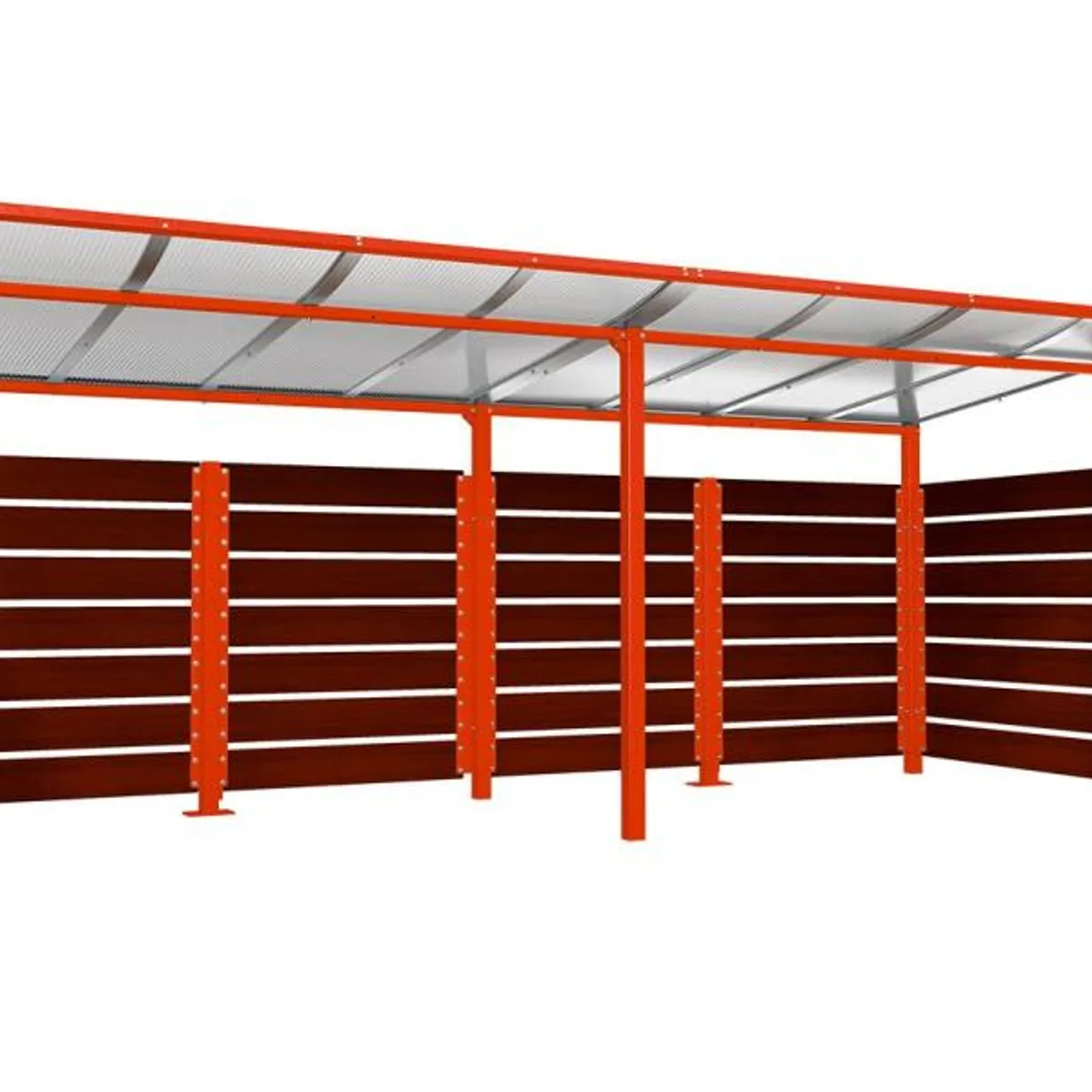 Abri conteneur MODULO - 5x2 m -