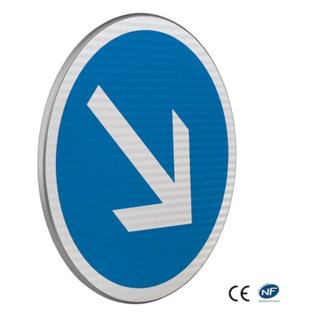 B21a1 Contournement olbligatoire à droite- CL2