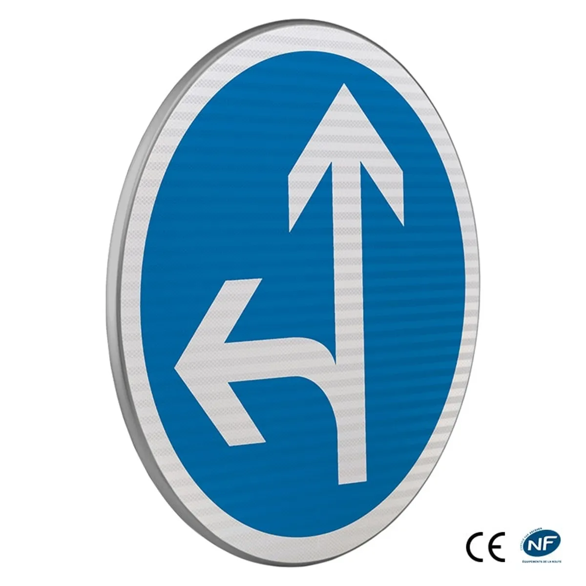 B21d1 annonce de Dir. oblig. tout droit ou gauche- CL2