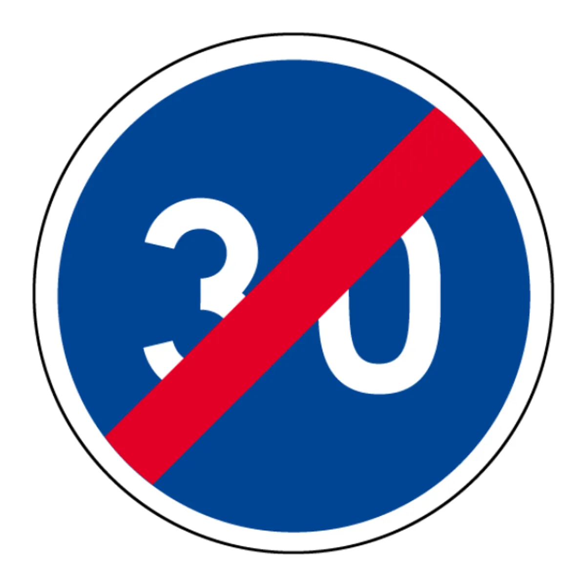 B43 ex Fin de vitesse minimale obligatoire- CL2