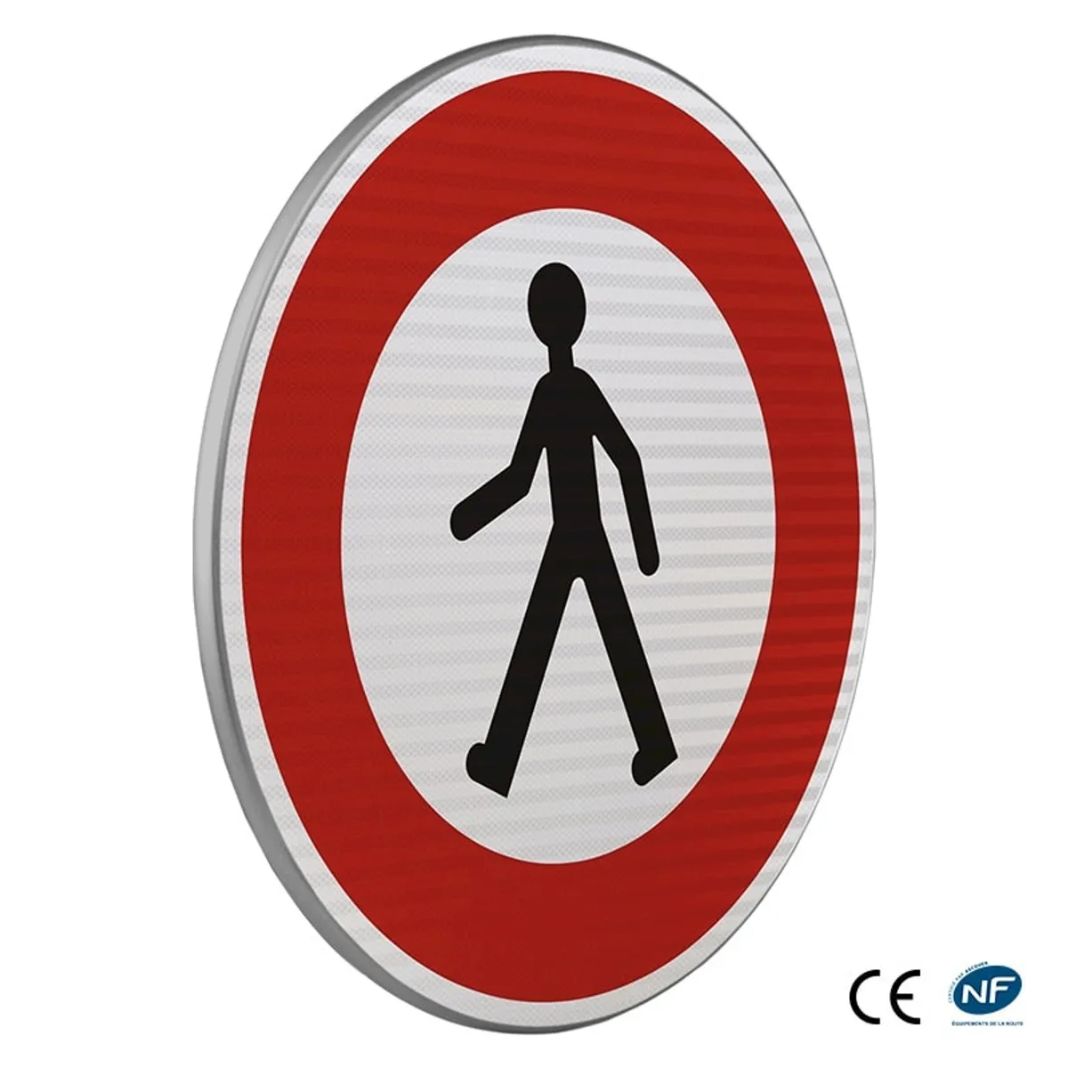 B9a Accès interdit piétons- CL2