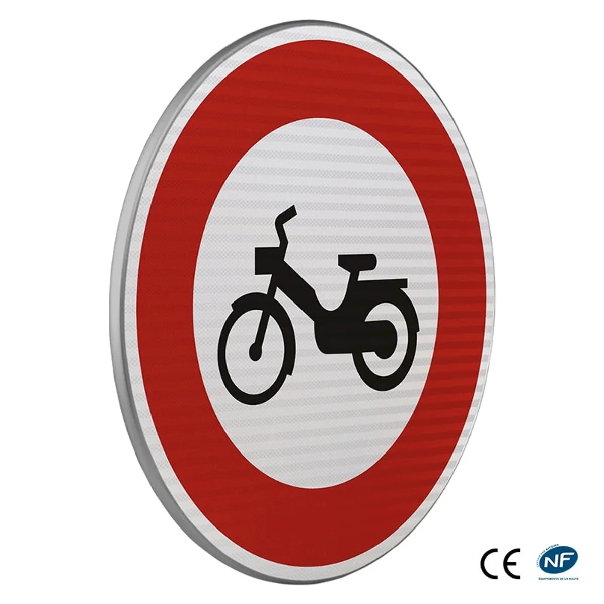 B9g Accès interdit aux cyclomoteurs- CL2