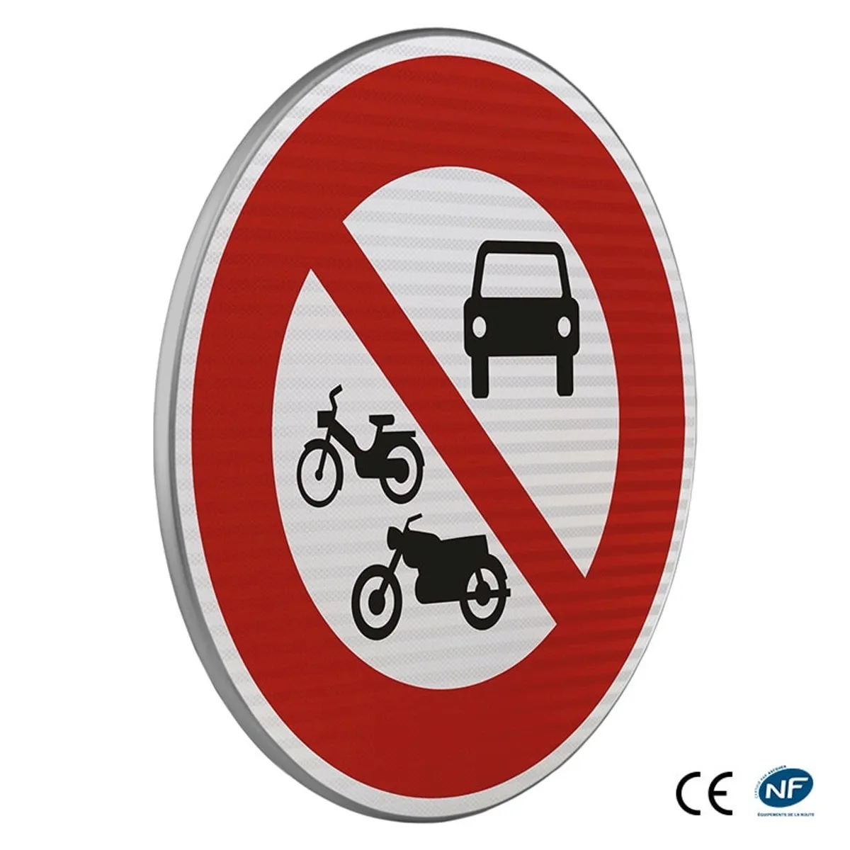 B7b Accès interdit tout véhicules à moteur- CL2