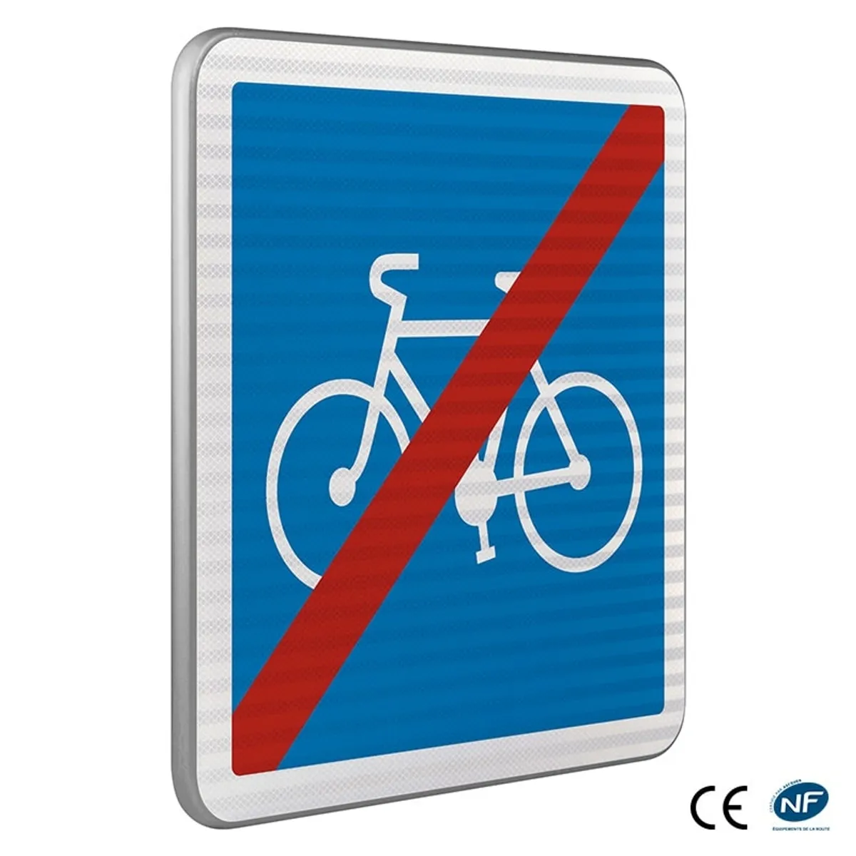 C114 fin de piste ou bande cyclable- CL2