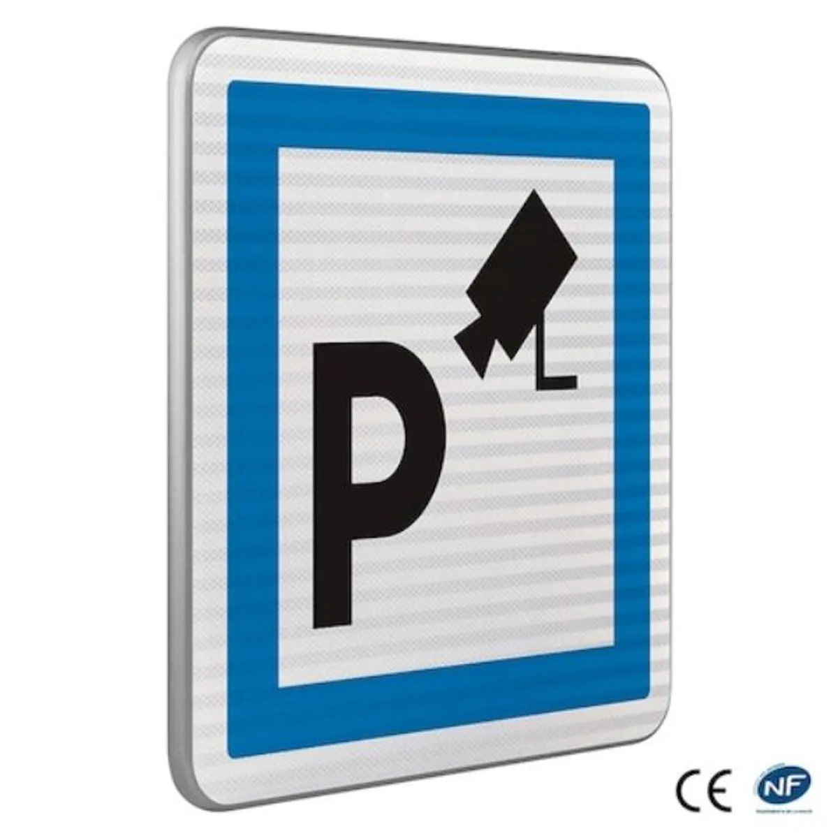 CE9 - Panneau parc de stationnement sous vidéosurveillance