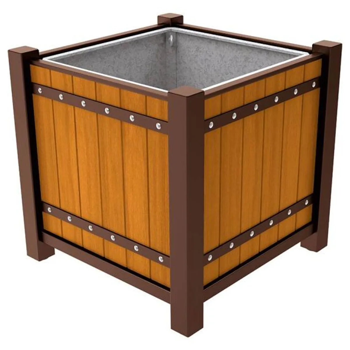 Bac orangerie SARLAT finition chêne clair