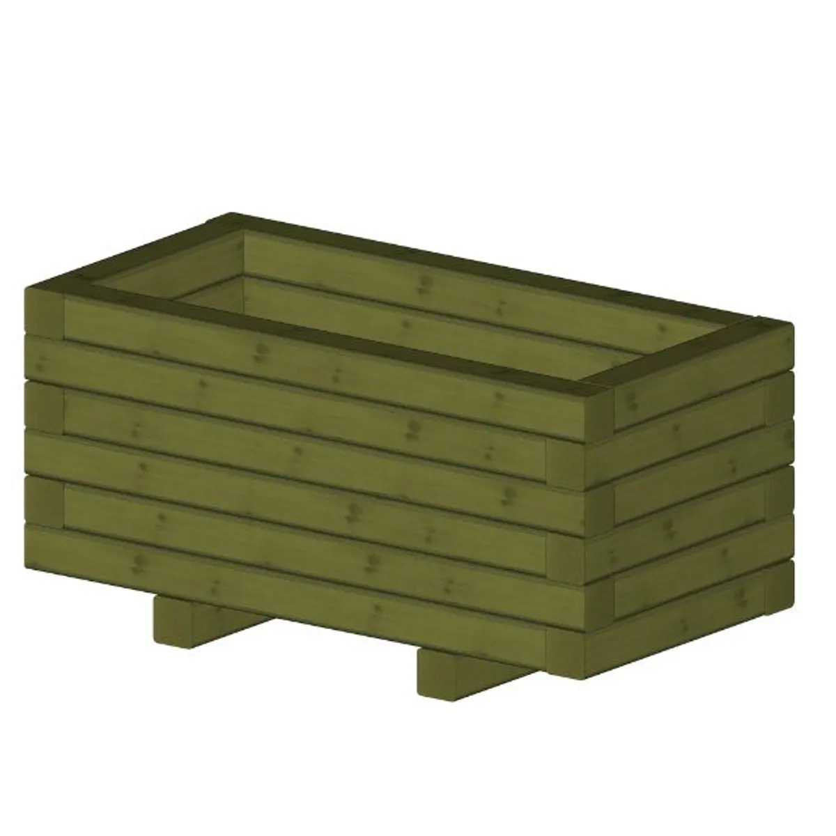 Jardinière bois CORAY