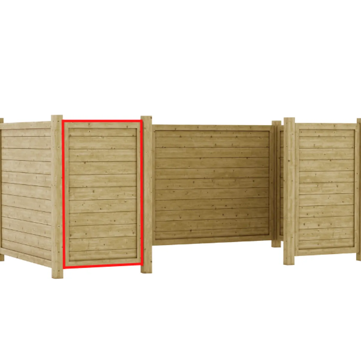 Panneau cache conteneur