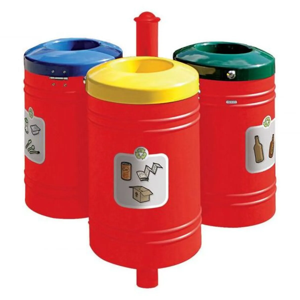 Corbeille ECOLO PARK 40L