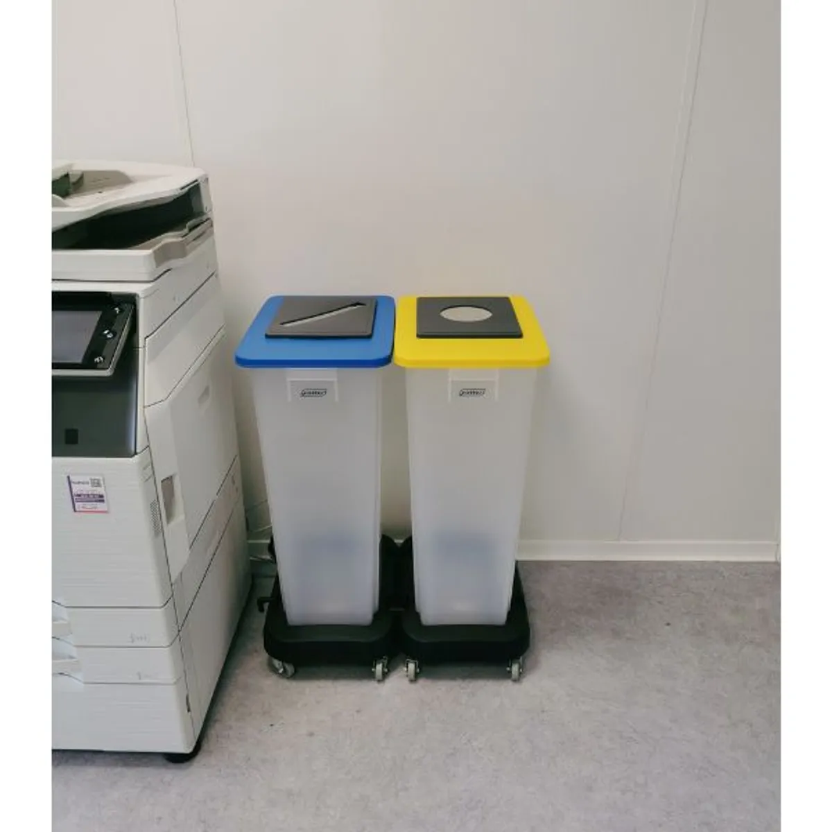 Collecteur de Tri  VIGIPIRATE - 80 L - Bi-flux -