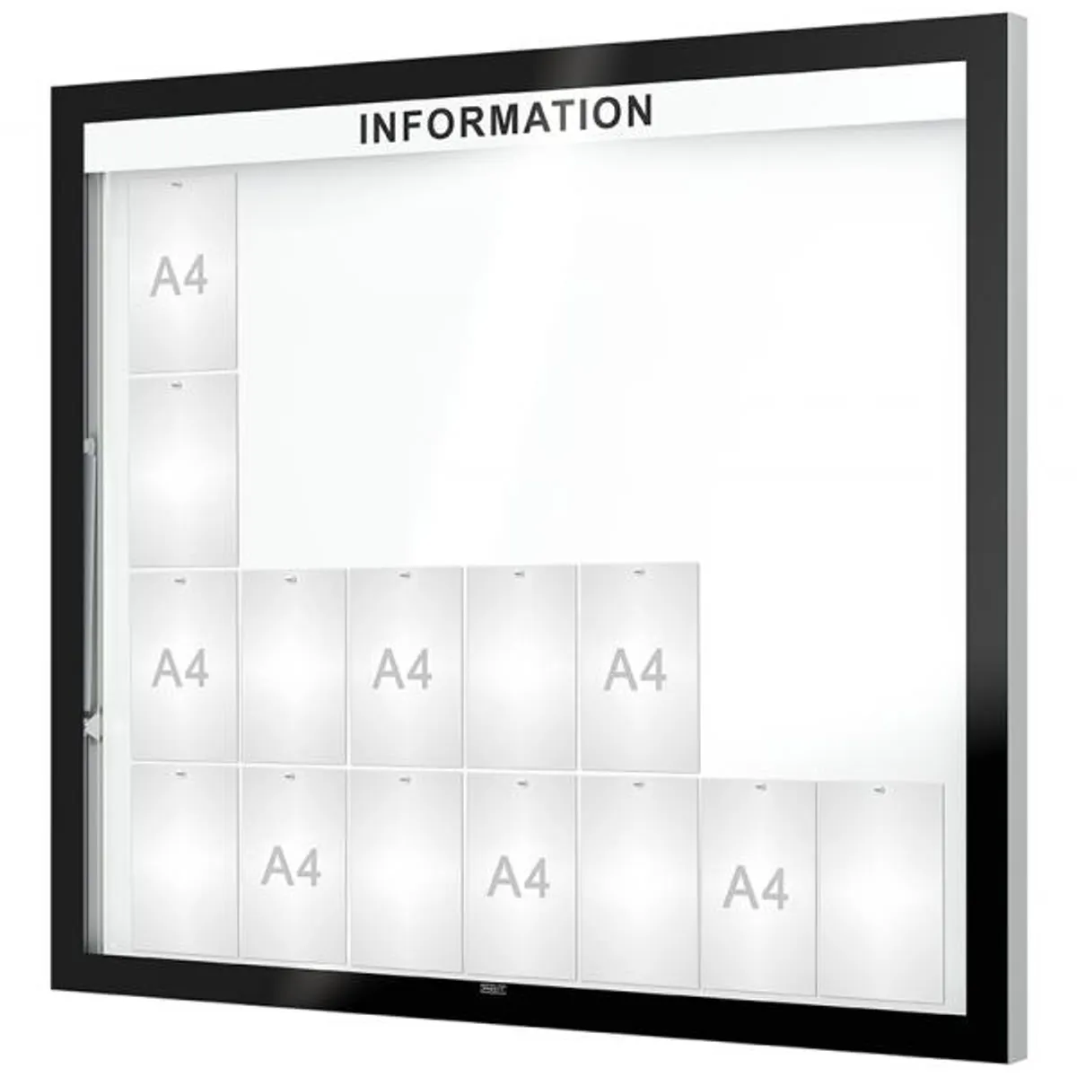 Vitrine EDGE ep. 80mm- 28A4