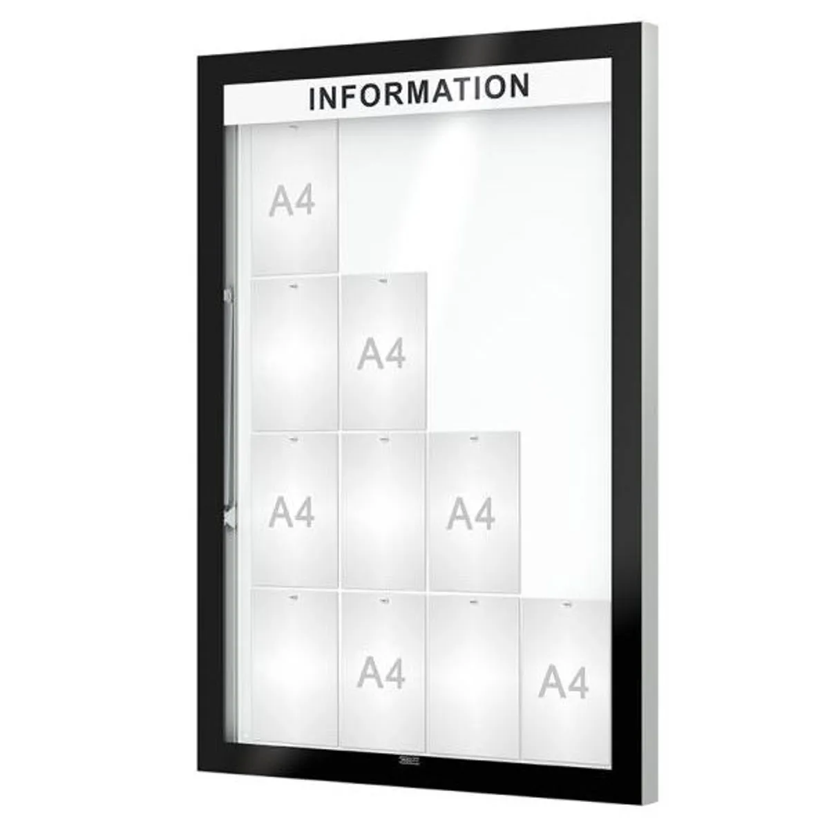 Vitrine EDGE ep. 80mm- 16A4