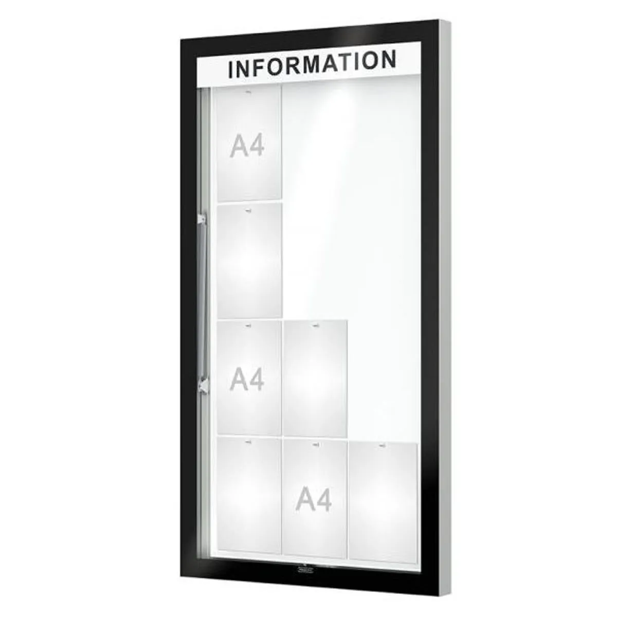 Vitrine EDGE ep. 80mm- 12A4