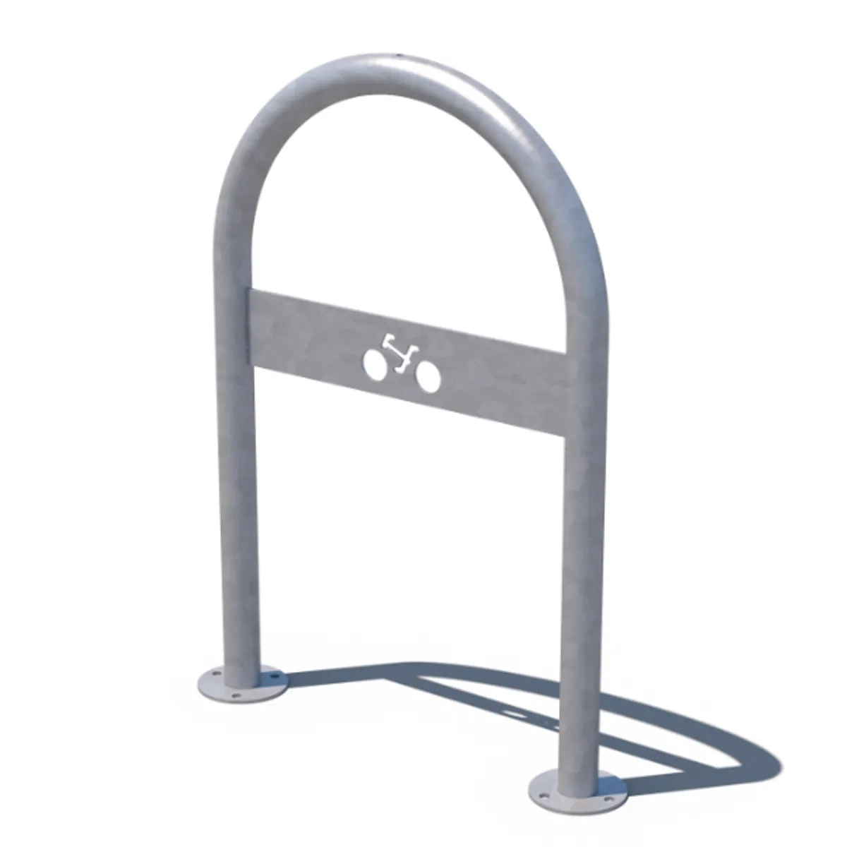 Epingle à vélo diam 48.3 - plaque signalétique