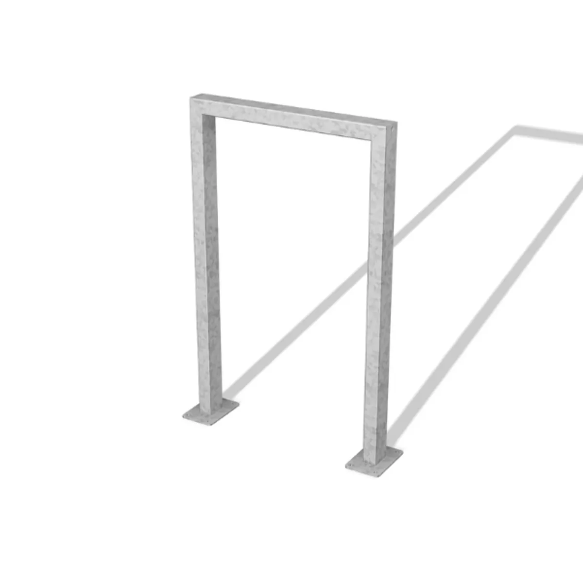 Arceau vélos rectangulaire section 60 x 40mm