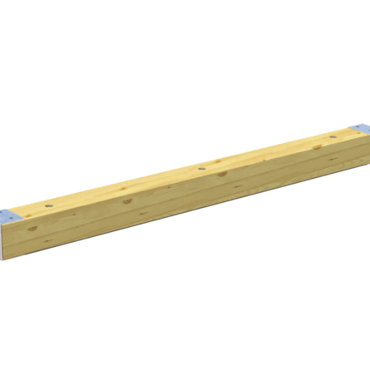 Butée de Parking Bois Acier RUSTIK