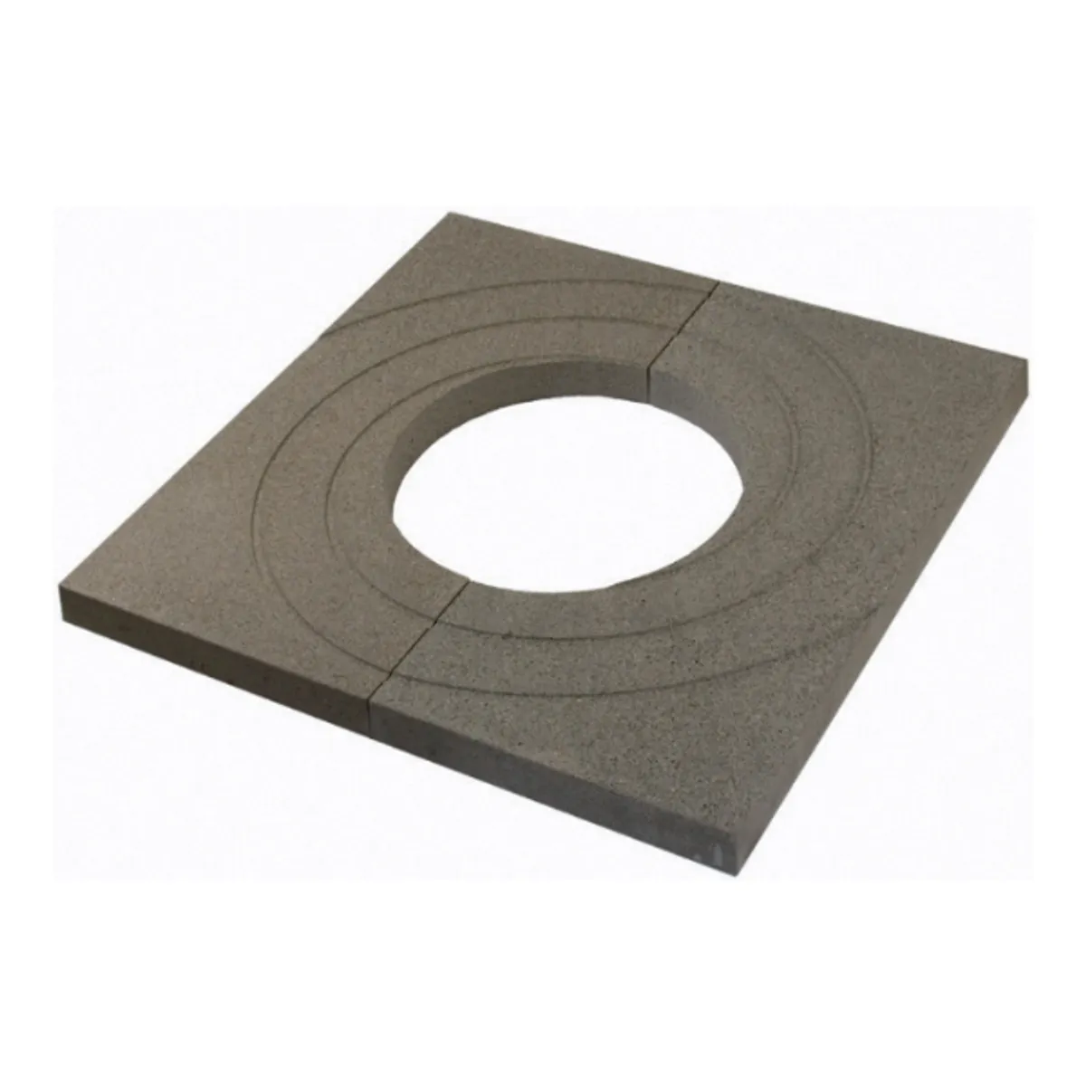 Entourage d'arbre en béton carré SPIRE-