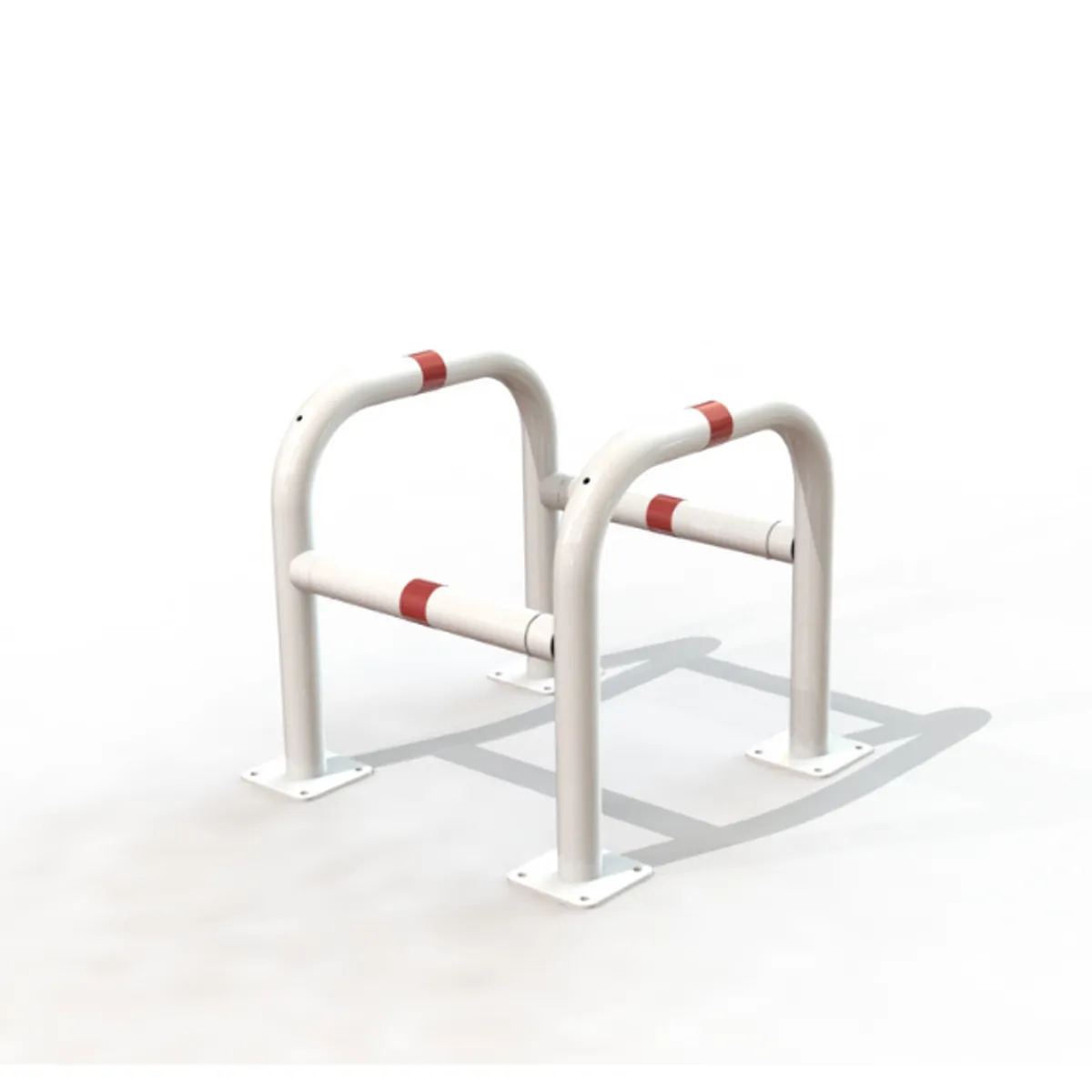 Corset emboitable- Blanc/rouge