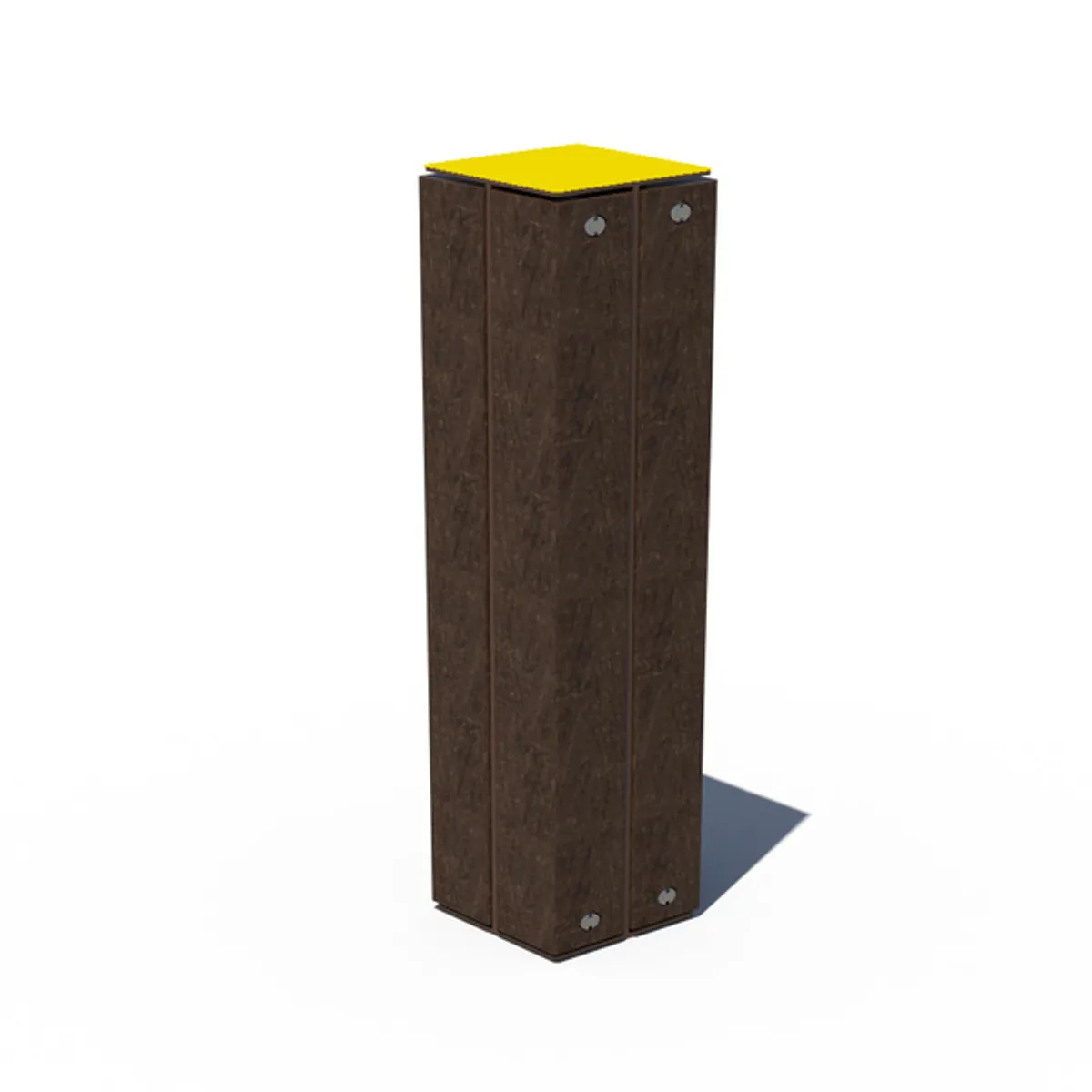 Bornes RUSTIK Acier galvanisé peint/ Pllastique recyclé-