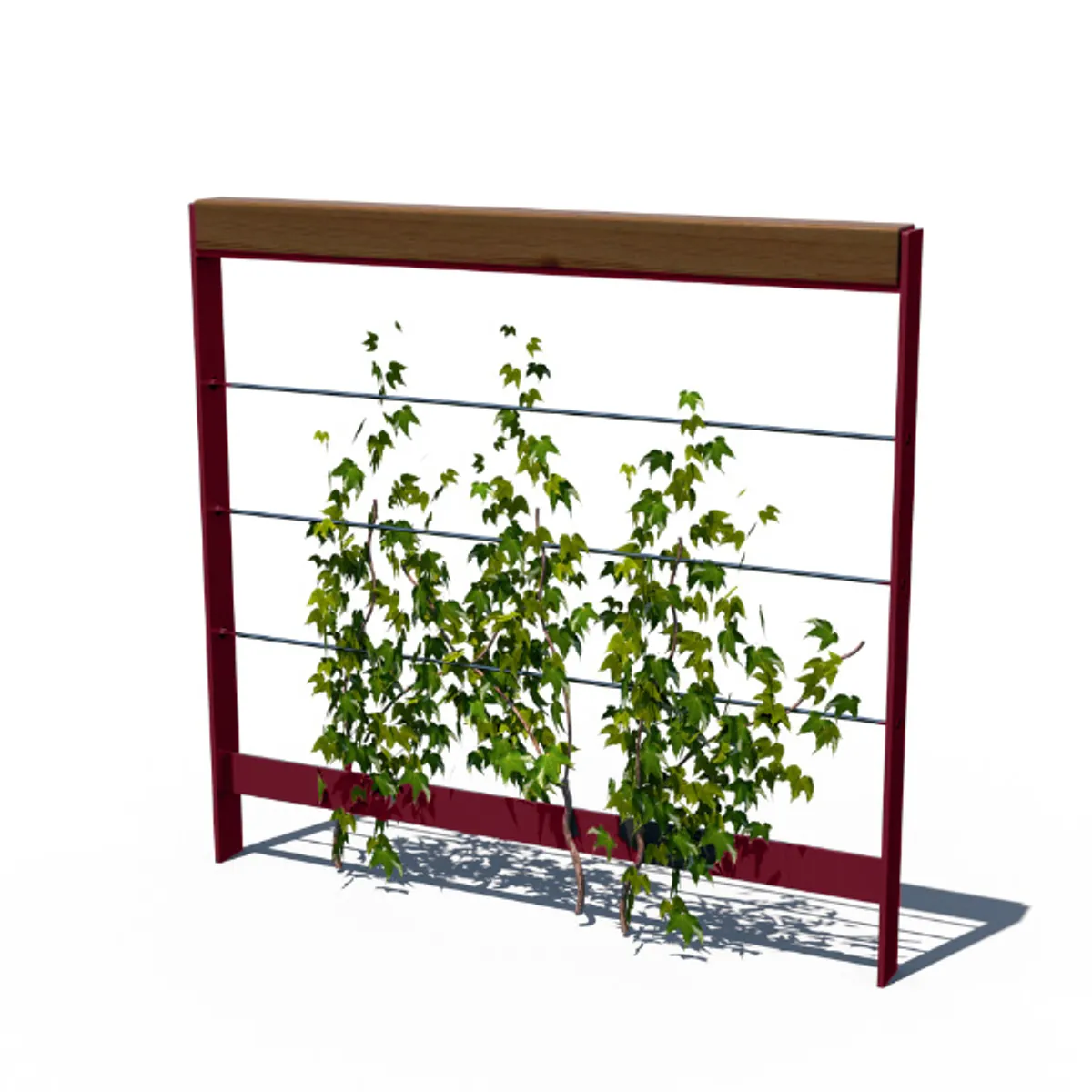 Barrière Végétalisation Urba Park- acier/thermobois -