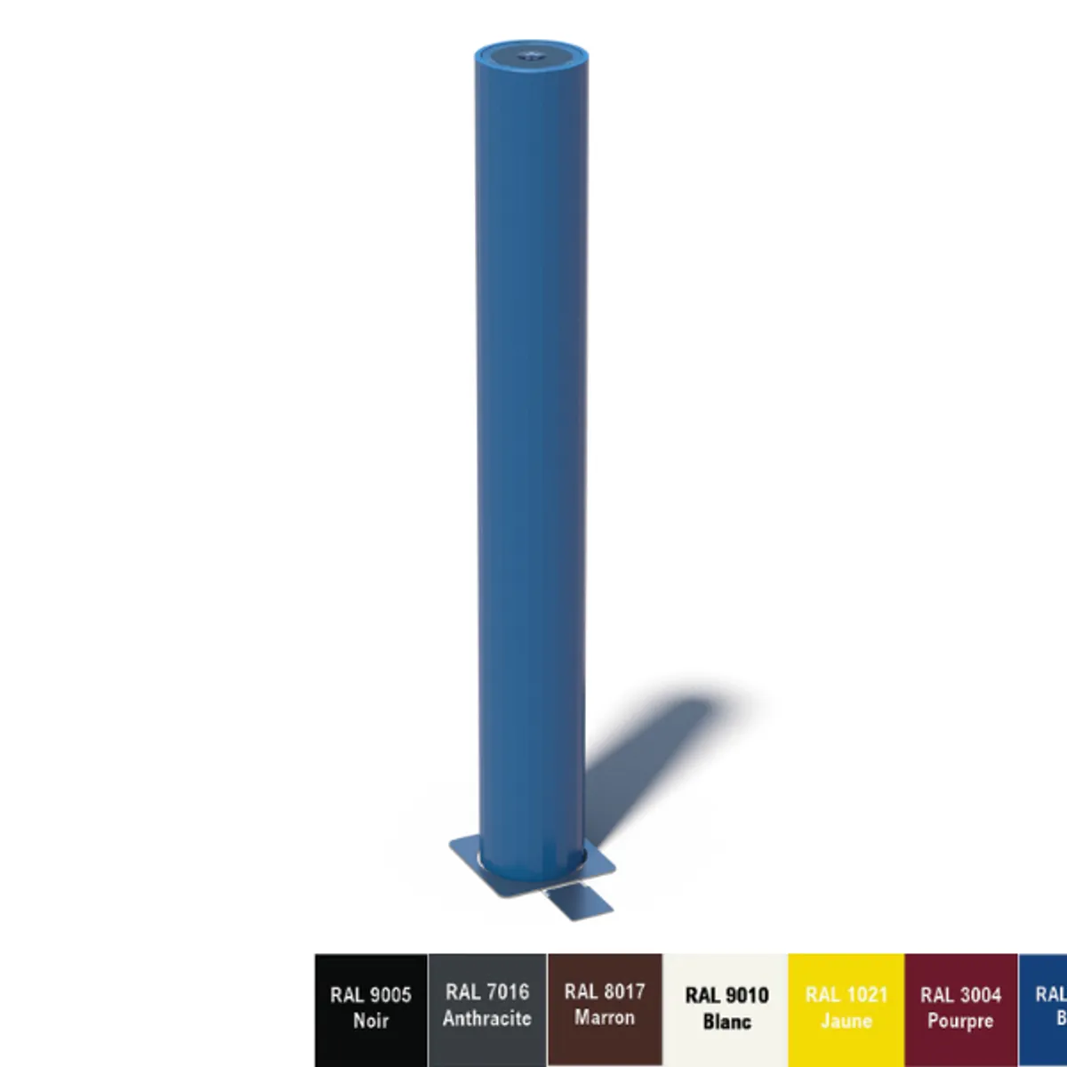 Borne NAUTIK Inox Ø114 avec LED-