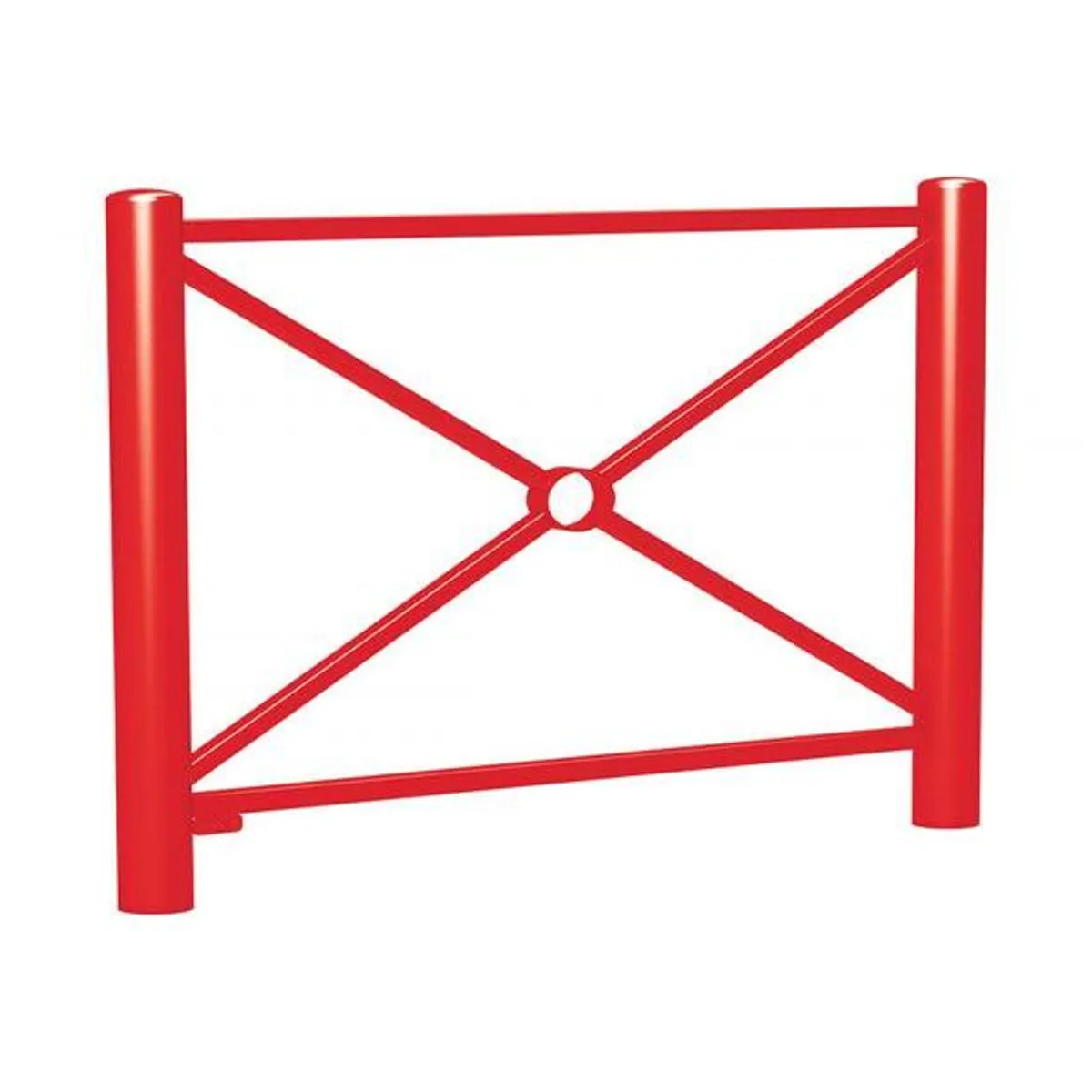 Barrière PROVINCE Simple Croix - pommeau Carrefour