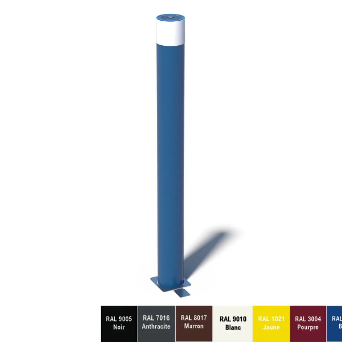 Borne NAUTIK Inox Ø114- HV avec LED-