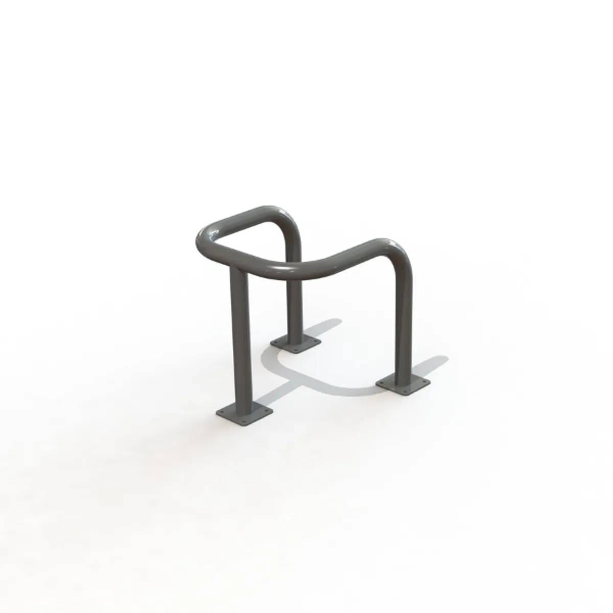 Etrier Protection peint L.600 x Pr.600 x H.600- Ø60 mm-