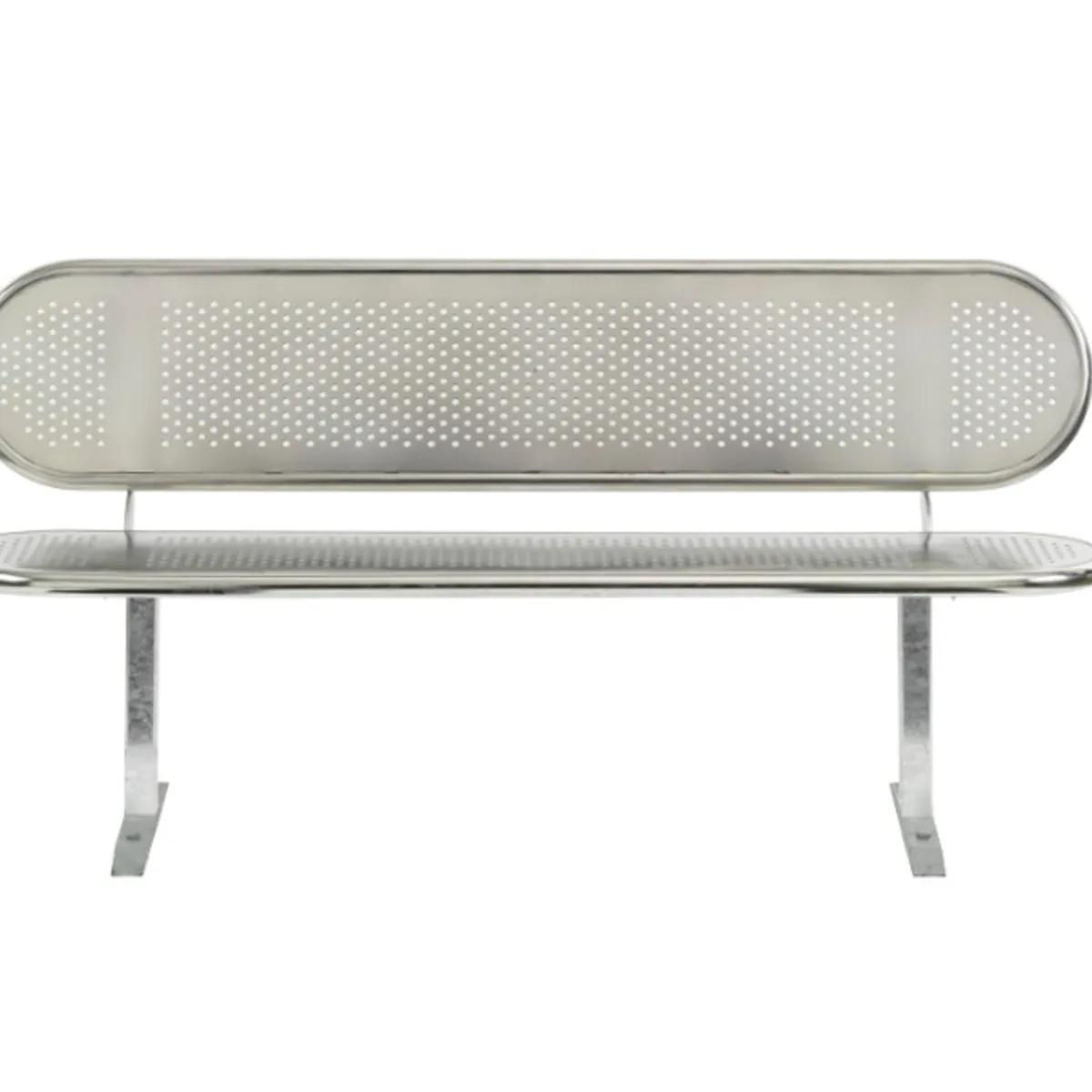 Banc TITAN L.1800 mm-Inox brut