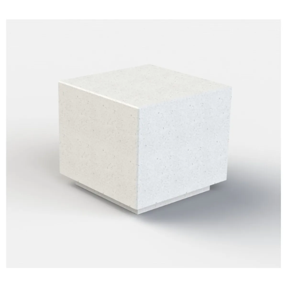 Banc béton DYNAMIC carré