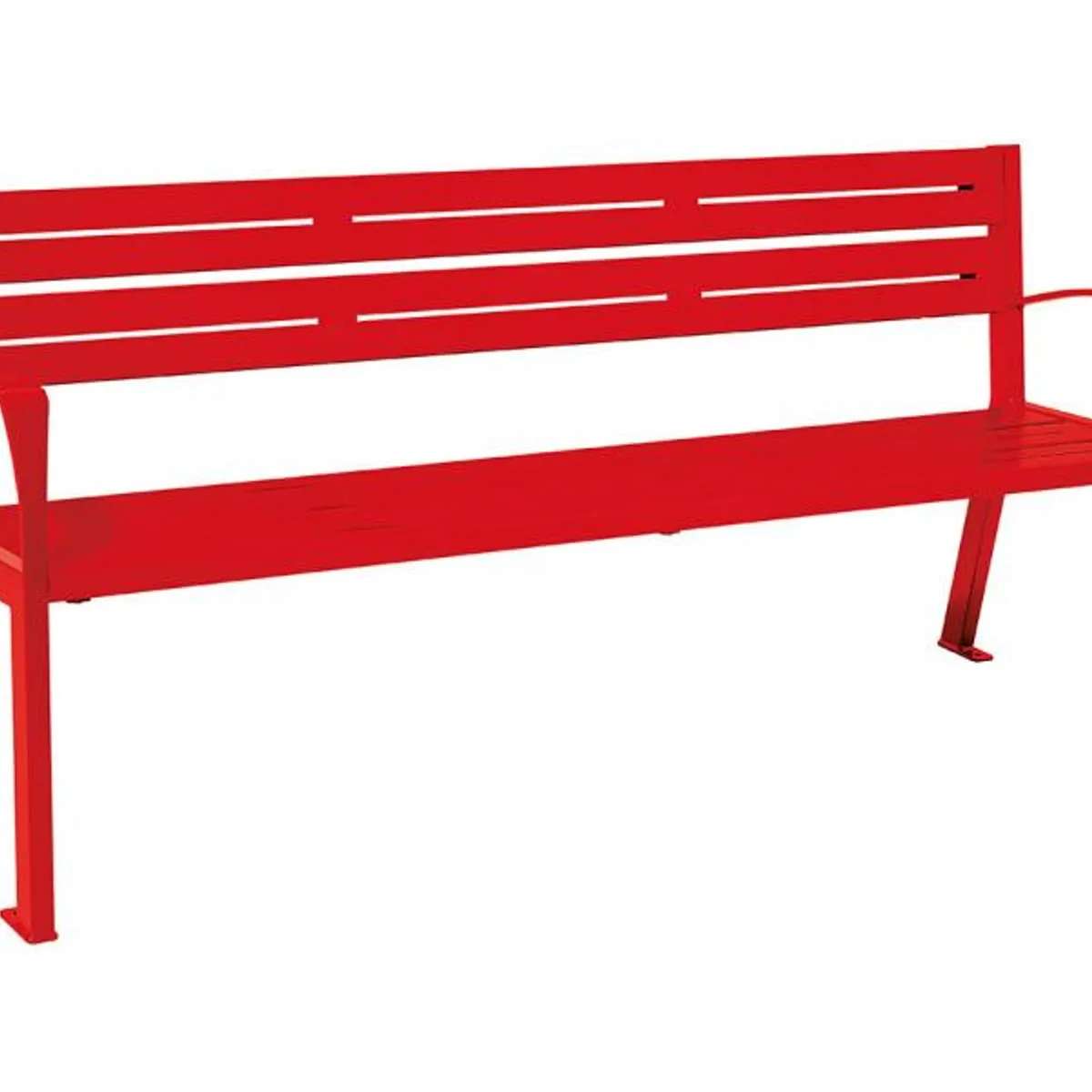 Banc Silaos Acier 1800 mm - 5 lames -