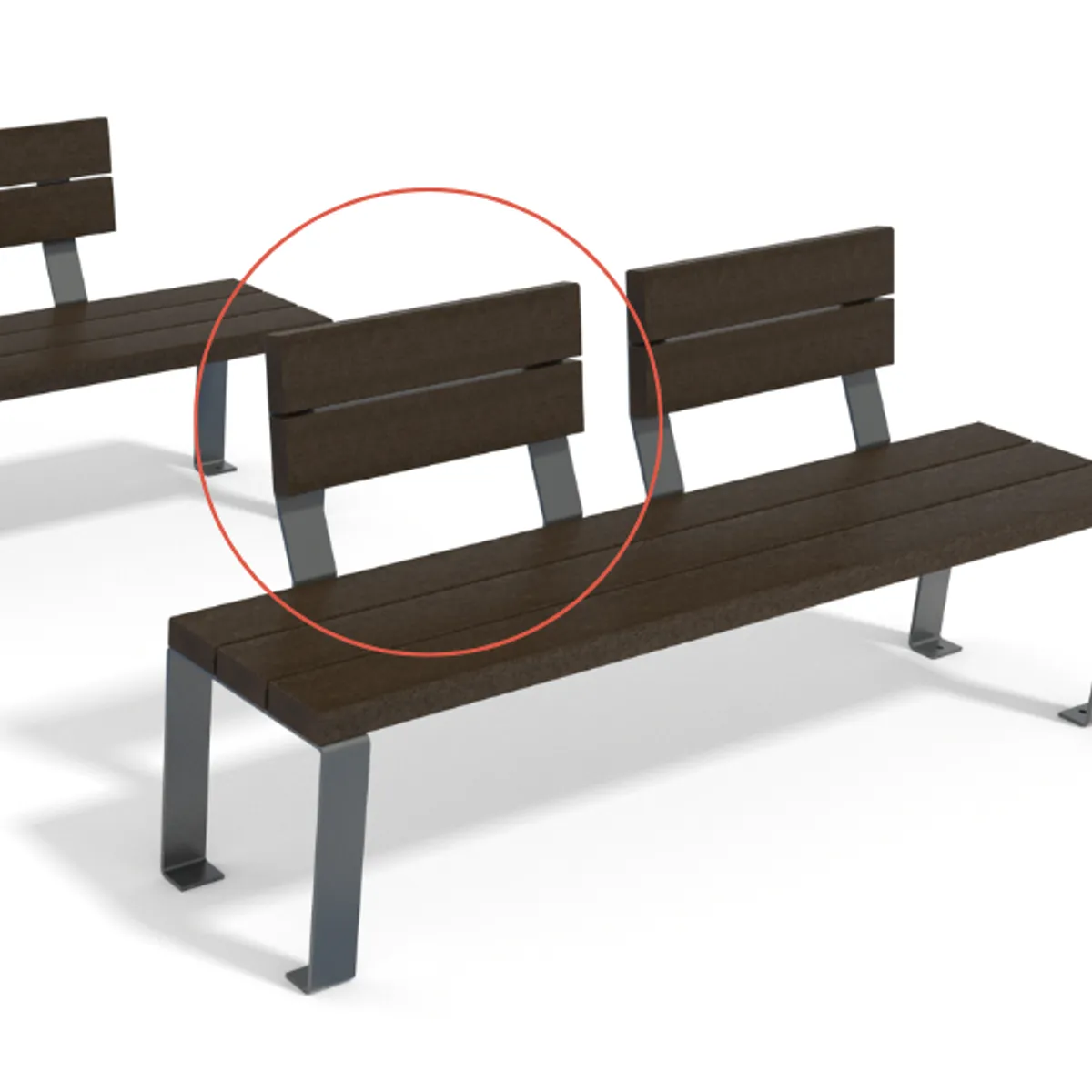 Dossier pour banquette Flexo