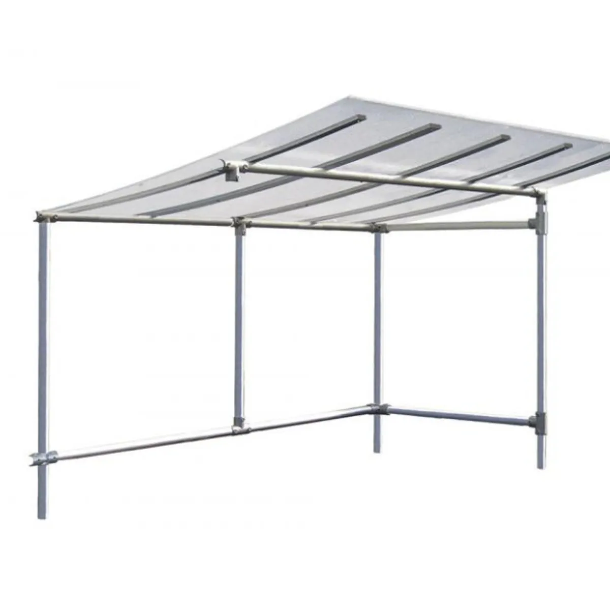 Abri vélos 5 pl extensible aluminium