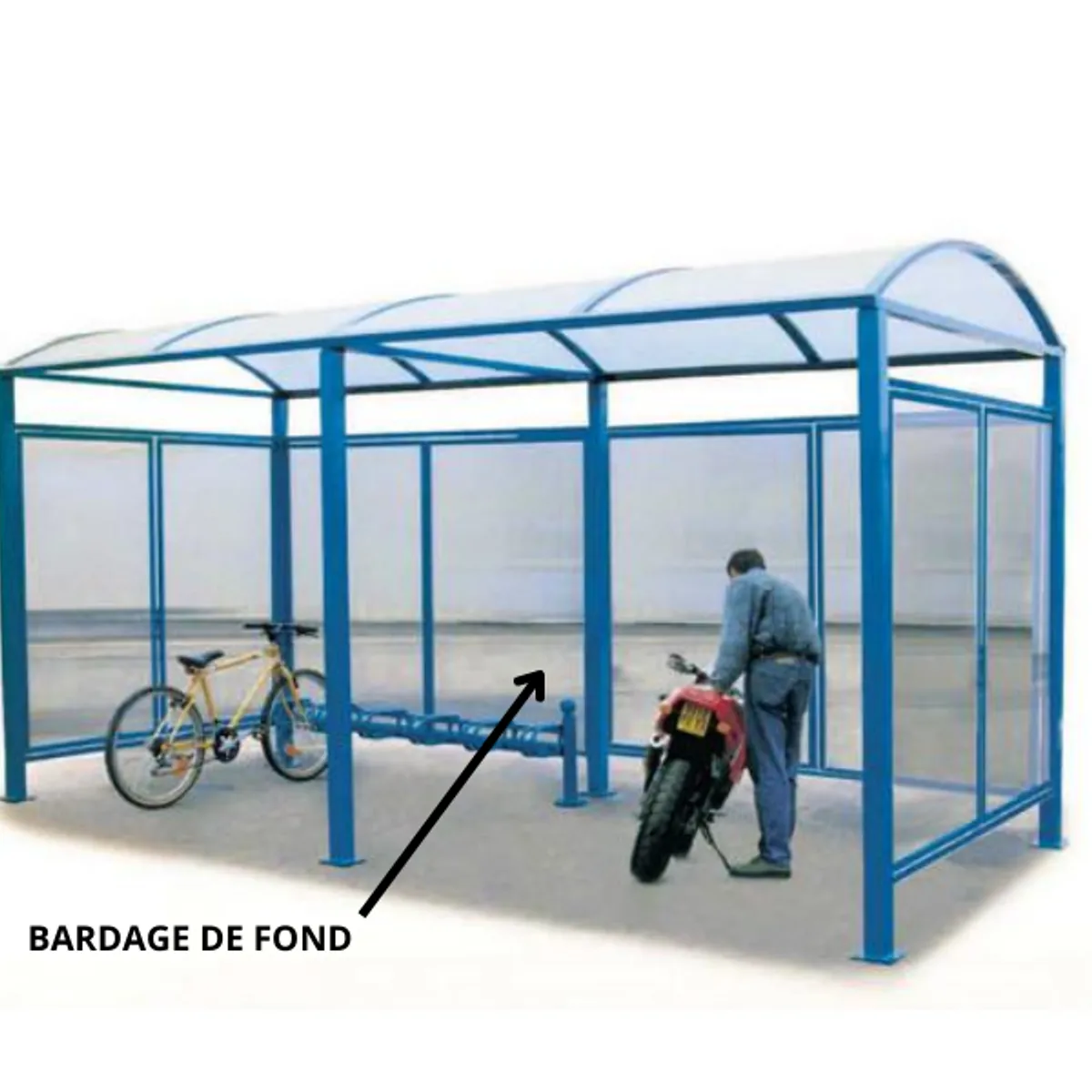 Bardage de Fond Initial Abri XXL