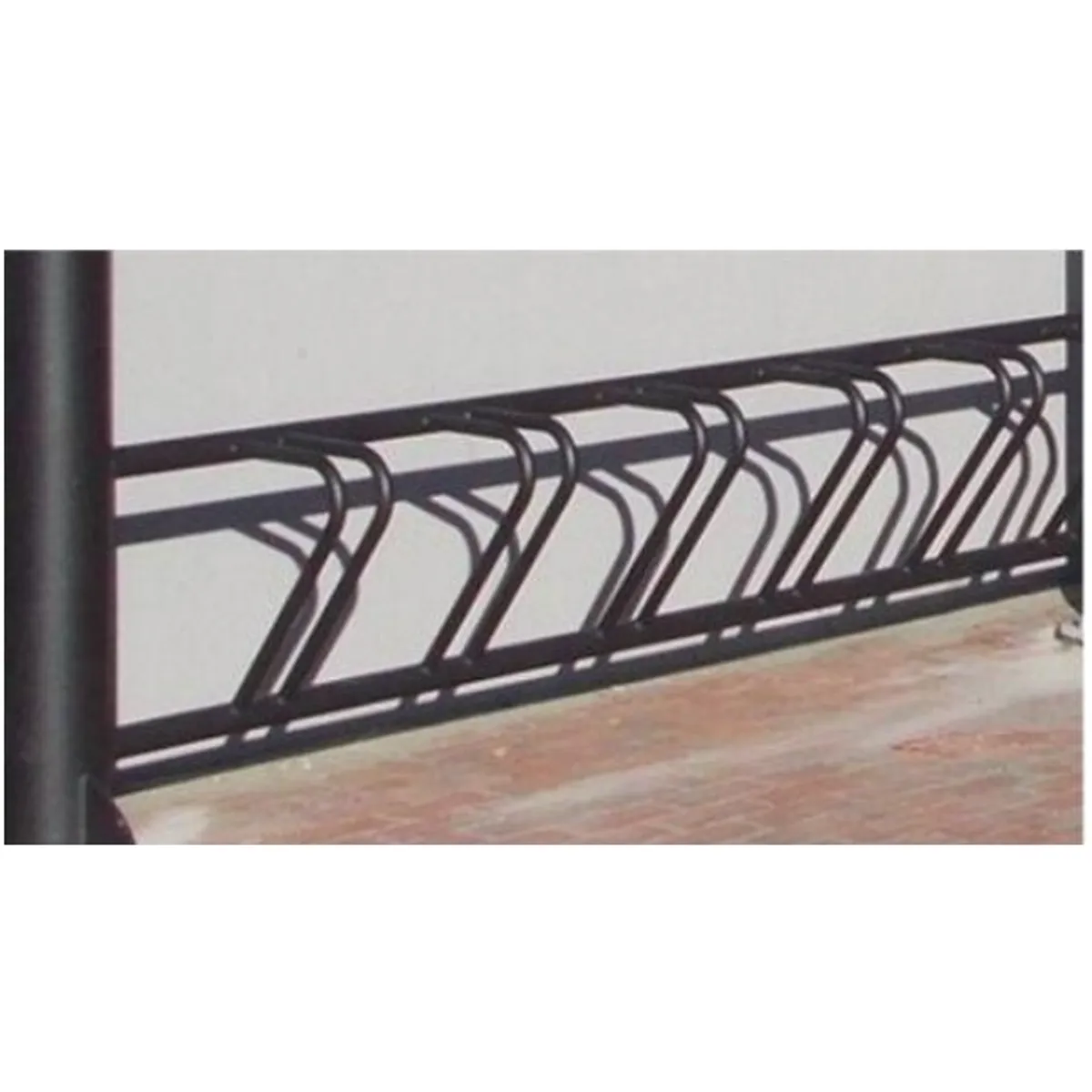 Support cycle 10 places pour Abri cycles LARUS