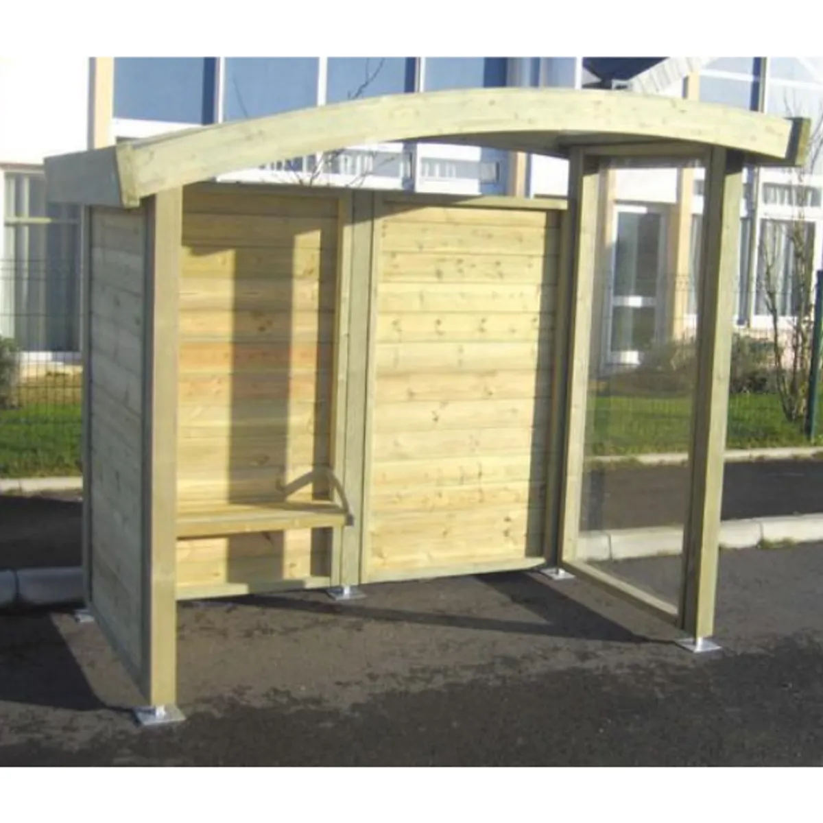 Abri bus bois LIBENTER