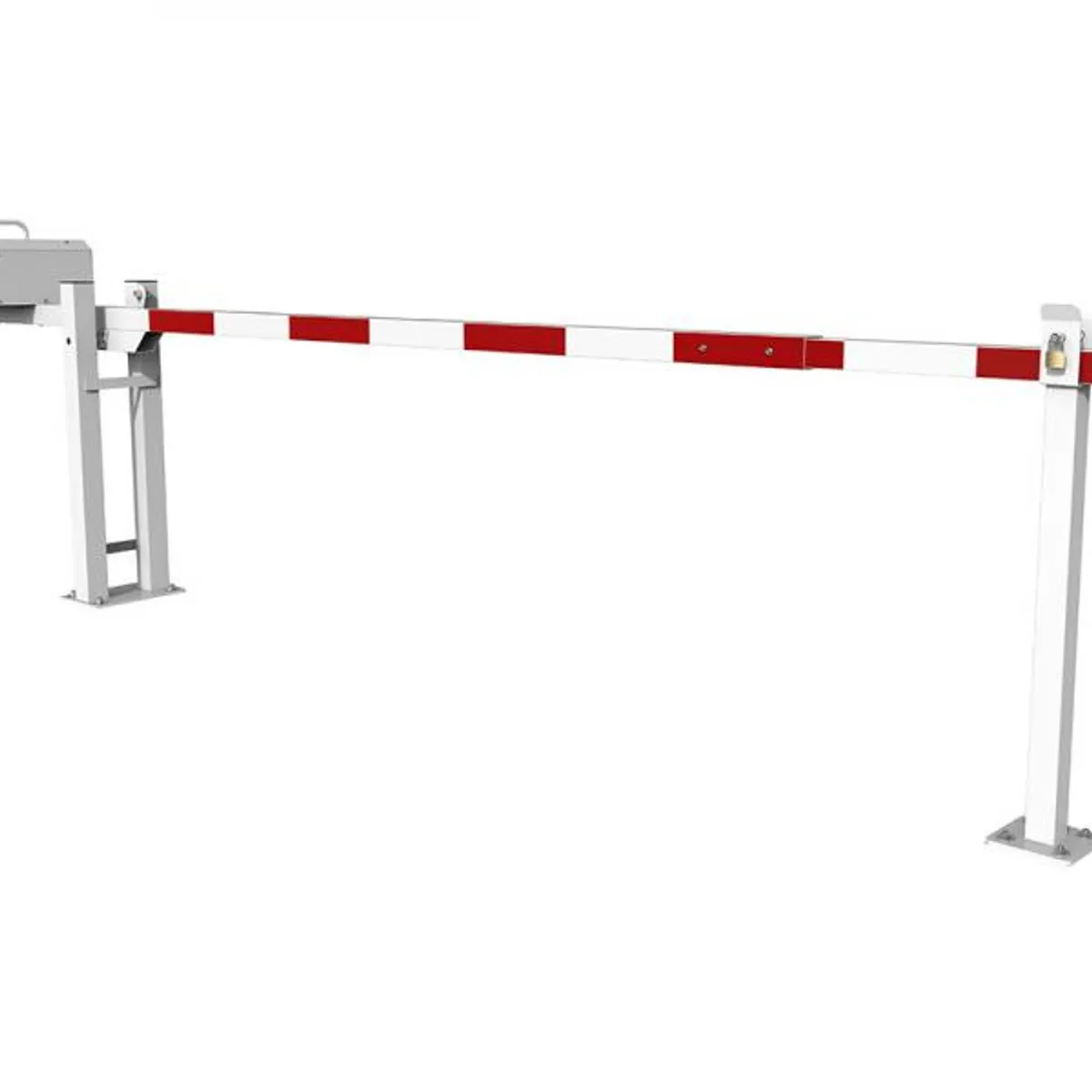 Barrière Levante Lisse ALU L. 3,05 à 6,40 m