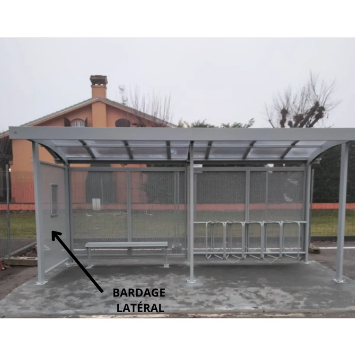 Bardage latéral pour Abris Moderna ABR0452/0453