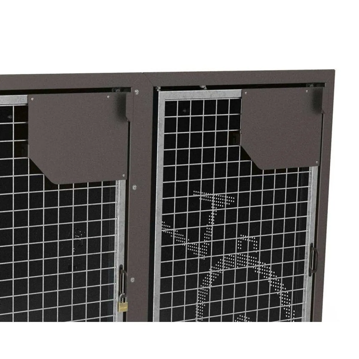 Plaque pour porte pour box vélos BERLIN