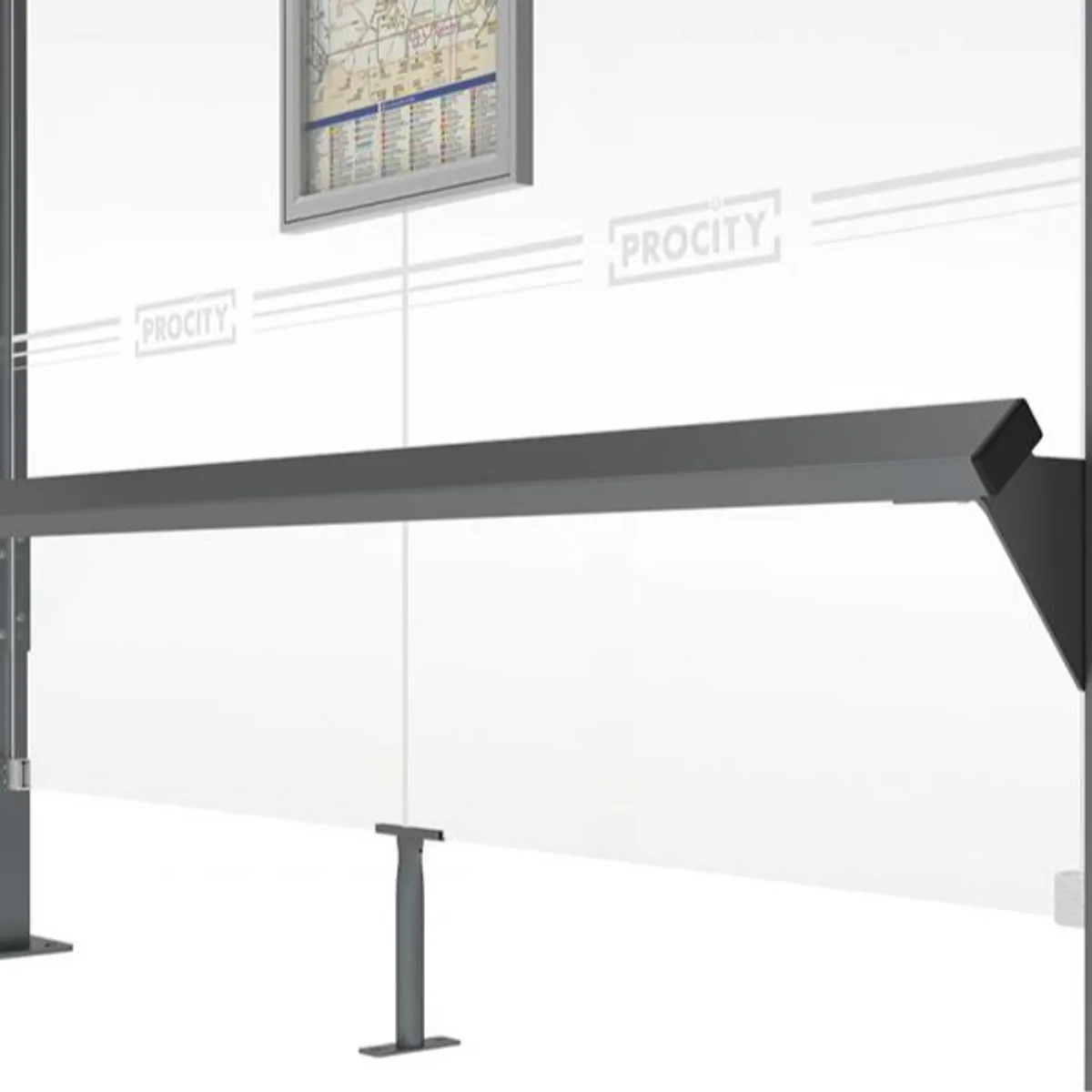 ASSIS DEBOUT pour Abris-Bus