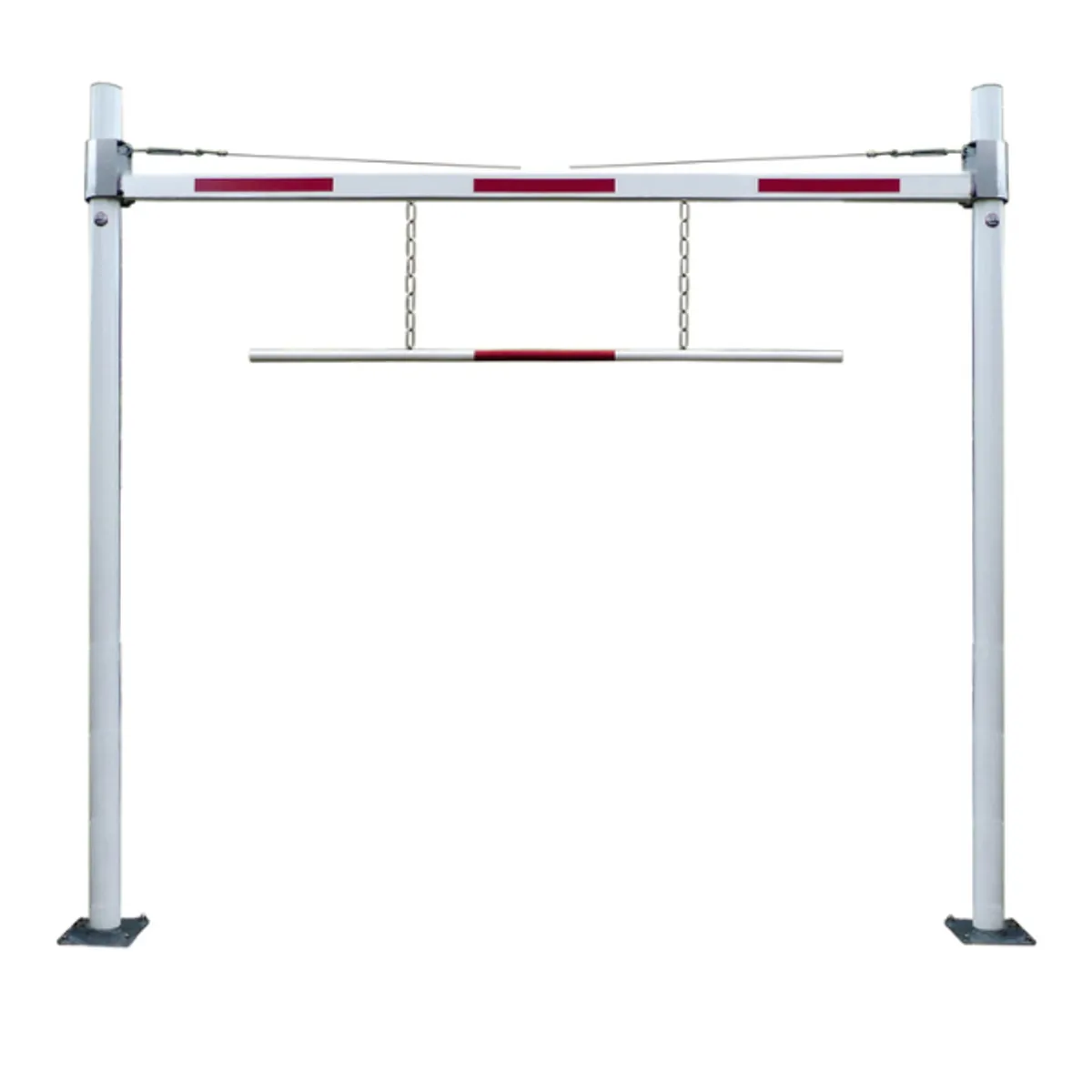 Portique fixe réglable en hauteur de 1.90 à 3.80 mètres-