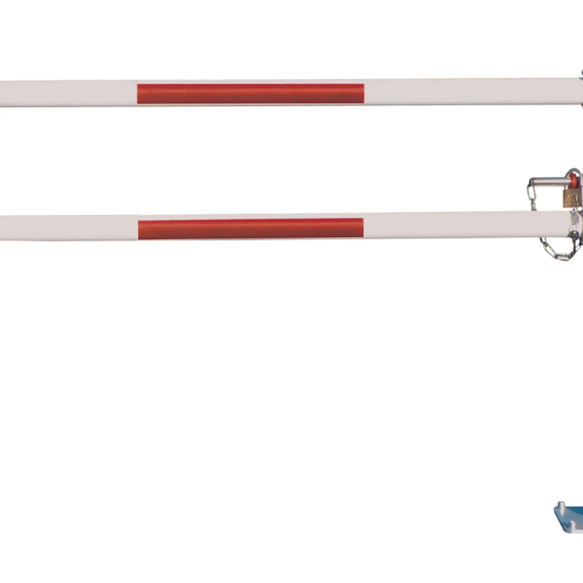 Barrière tournante galva peint-