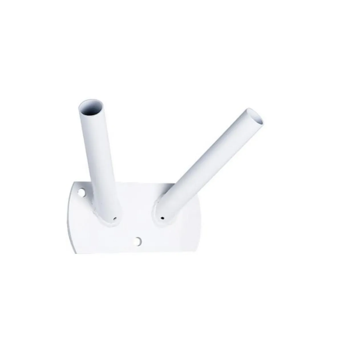 Fixation murale pour mât de façade Ø 35 mm Double