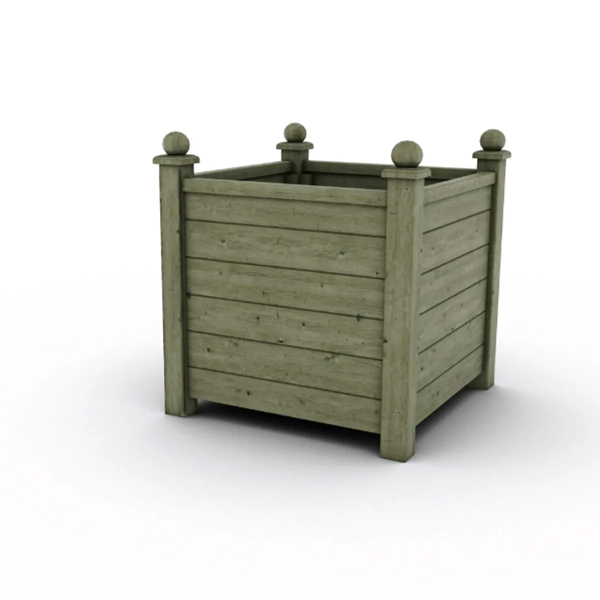 Bac Orangerie en pin